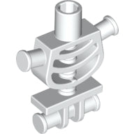 LEGO® los onderdeel Lijf Accessoire in kleur Wit 60115