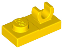 LEGO® los onderdeel Plaat Aangepast in kleur Geel 44861