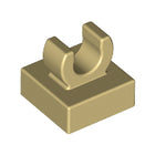 LEGO® los onderdeel Tegel Aangepast in kleur Geelbruin 15712
