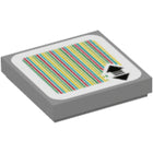 LEGO® Tegel met Motief Licht Blauwachtig Grijs 3068bpb1853