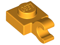 LEGO® onderdeel Plaat Aangepast Helder Licht Oranje 61252