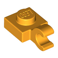 Plaatje in Gallery viewer laden, LEGO® onderdeel Plaat Aangepast Helder Licht Oranje 61252