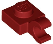 Plaatje in Gallery viewer laden, LEGO® los onderdeel Plaat Aangepast Donkerrood 61252