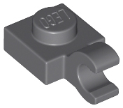 LEGO® Plaat Aangepast Donker Blauwachtig Grijs 61252