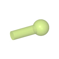 LEGO® los onderdeel Staaf Doorschijnend Helder Groen 22484