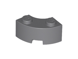 LEGO® onderdeel Steen Rond Donker Blauwachtig Grijs 85080