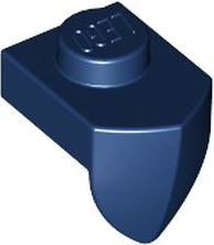 LEGO® los onderdeel Plaat Aangepast Donkerblauw 15070