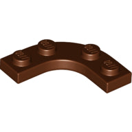 LEGO® los onderdeel Plaat Rond Roodachtig Bruin 68568