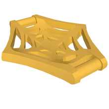 Plaatje in Gallery viewer laden, LEGO® los onderdeel Wapen in kleur Parel Goud 36083e