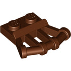 LEGO® los onderdeel Plaat Aangepast Roodachtig Bruin 92692