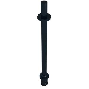 LEGO® los onderdeel Staaf in kleur Zwart 2714b
