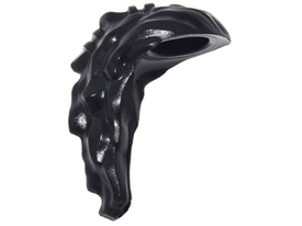 LEGO® los onderdeel Haar in kleur Zwart 18166