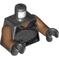 Plaatje in Gallery viewer laden, LEGO® Lijf met Motief Parel Donkergrijs 973pb4617c01