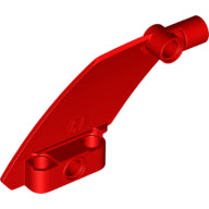 Plaatje in Gallery viewer laden, LEGO® los onderdeel Technisch Paneel in kleur Rood 80267