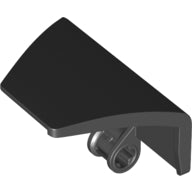 LEGO® los onderdeel Technisch Paneel in kleur Zwart 80272