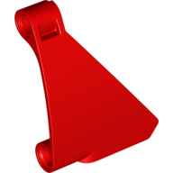 Plaatje in Gallery viewer laden, LEGO® los onderdeel Technisch Paneel in kleur Rood 80278