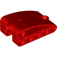 Plaatje in Gallery viewer laden, LEGO® los onderdeel Technisch Paneel in kleur Rood 80285