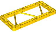 LEGO® los onderdeel Technische Hefbalk in kleur Geel 79766