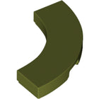 LEGO® los onderdeel Tegel Rond in kleur Olijfgroen 79393