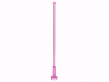 Plaatje in Gallery viewer laden, LEGO® los onderdeel Antenne Doorzichtig Donkerroze 2569