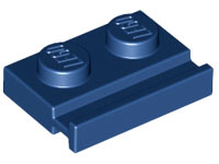 LEGO® los onderdeel Plaat Aangepast Donkerblauw 32028