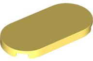 LEGO® los onderdeel Tegel Rond Helder Lichtgeel 66857