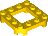 LEGO® los onderdeel Plaat Aangepast in kleur Geel 79387