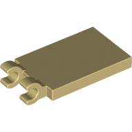 LEGO® los onderdeel Tegel Aangepast Geelbruin 30350b