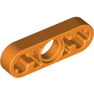 Plaatje in Gallery viewer laden, LEGO® los onderdeel Technische Hefbalk in kleur Oranje 6632