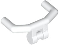 Plaatje in Gallery viewer laden, LEGO® los onderdeel Accessoire in kleur Wit 98397