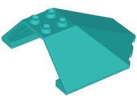 LEGO® los onderdeel Voorruit in kleur Donker Turkoois 87606