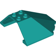 Plaatje in Gallery viewer laden, LEGO® los onderdeel Voorruit in kleur Donker Turkoois 87606