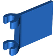 Plaatje in Gallery viewer laden, LEGO® los onderdeel Vlag in kleur Blauw 80326
