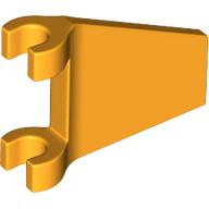 Plaatje in Gallery viewer laden, LEGO® los onderdeel Vlag in kleur Helder Licht Oranje 80324