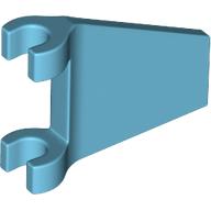 Plaatje in Gallery viewer laden, LEGO® los onderdeel Vlag in kleur Medium Azuurblauw 80324