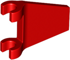 LEGO® los onderdeel Vlag in kleur Rood 80324