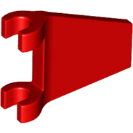 Plaatje in Gallery viewer laden, LEGO® los onderdeel Vlag in kleur Rood 80324