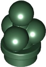 LEGO® los onderdeel Eten & Drinken in kleur Donkergroen 6254