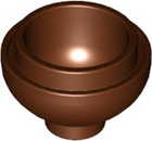 LEGO® los onderdeel Steen Rond Roodachtig Bruin 15395