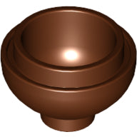 LEGO® los onderdeel Steen Rond Roodachtig Bruin 15395