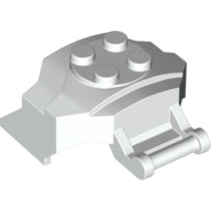 Plaatje in Gallery viewer laden, LEGO® los onderdeel Cockpit in kleur Wit 79896