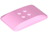 LEGO® los onderdeel Wig in kleur Fel Roze 98281