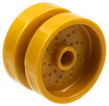 Plaatje in Gallery viewer laden, LEGO® los onderdeel Wiel in kleur Parel Goud 66727