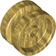 Plaatje in Gallery viewer laden, LEGO® los onderdeel Wiel in kleur Parel Goud 66727