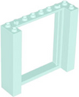 LEGO® los onderdeel Deurkozijn in kleur Licht Aqua 80400