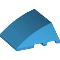 LEGO® los onderdeel Wig in kleur Donker Azuurblauw 64225