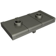 Plaatje in Gallery viewer laden, LEGO® los onderdeel Container Parel Donkergrijs 80835
