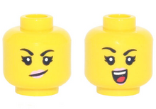 Plaatje in Gallery viewer laden, LEGO® los onderdeel Hoofd in kleur Geel 3626cpb2985