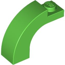 LEGO® los onderdeel Steen Boog in kleur Fel Groen 6005