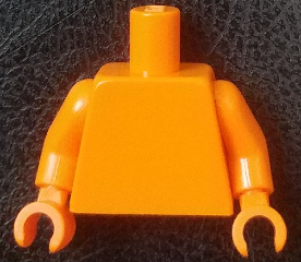 LEGO® los onderdeel Lijf in kleur Oranje 973c00